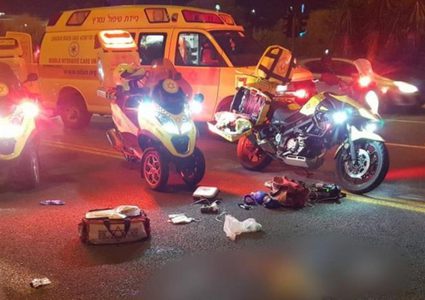 مصرع شاب في حادث دراجة نارية قرب طيبة الداخل