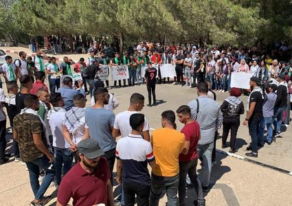 رام الله: وقفة تنديدا بجريمة الاحتلال في جنين ومخيمها