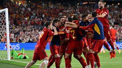 إسبانيا تظفر بدوري الأمم الأوروبية