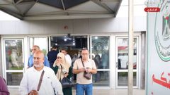 مغادرة الحجاج الحاصلين على مكرمة خادم الحرمين لذوي الشهداء والأسرى عبر معبر رفح