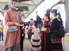 مغادرة الحجاج الحاصلين على مكرمة خادم الحرمين لذوي الشهداء والأسرى عبر معبر رفح البري