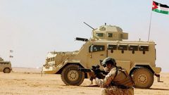 الجيش الأردني يسقط مسيرة قادمة من سوريا لتهريب مخدرات