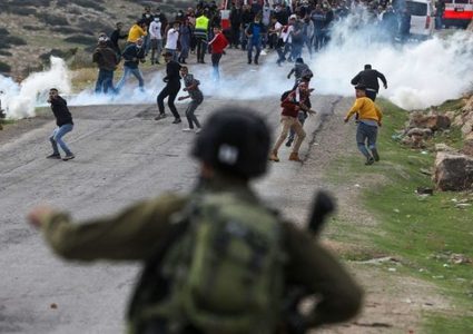 اندلاع مواجهات مع قوات الاحتلال في بلدة الخضر جنوب بيت لحم