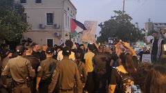 حيفا: شرطة الاحتلال تطلق سراح 8 معتقلين تضامنوا مع جنين