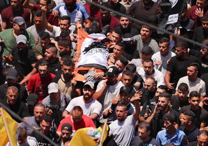 تشييع شهداء جنين بمشاركة جماهيرية غفيرة