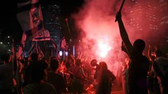 تظاهر عشرات الآلاف احتجاجًا على خطة نتنياهو لإصلاح القضاء