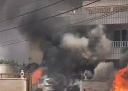 مستوطنون يحرقون مسكنا شمال شرق القدس