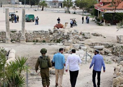 الاحتلال يقتحم الموقع الأثري في سبسطية