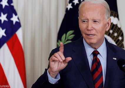 بايدن: حل الدولتين هو المسار الصحيح للمضي قدما في الصراع