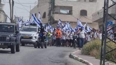 مسيرة استفزازية للمستوطنين بالدرجات النارية على طريق رام الله- نابلس