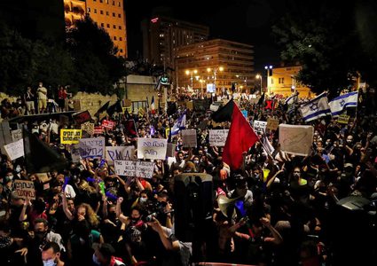 اتساع رقعة الاحتجاجات ضد حكومة نتنياهو