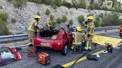 مصرع شابة وإصابة 8 آخرين في حادث سير مروع قرب صفد