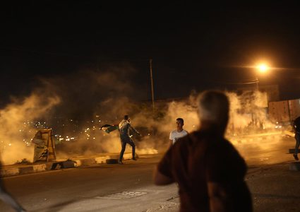 إصابة عدد من المواطنين بالاختناق في سبسطية