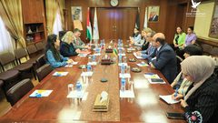 القنصل البريطاني العام يزور جامعة النجاح الوطنية ويبحث آفاق التعاون المشترك