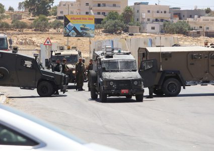 مواجهات مع الاحتلال في محيط جامعة بوليتكنك فلسطين بمدينة الخليل