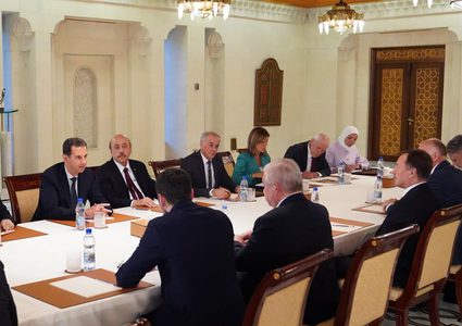 الأسد يبحث مع مبعوث بوتين الخاص ملف اللاجئين وخروج القوات التركية من سوريا