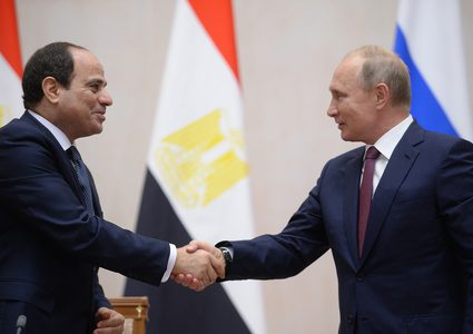 بوتين خلال لقائه السيسي: مشروع محطة الضبعة النووي ينفذ حسب الخطة المعتمدة