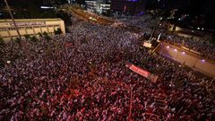 تجدد التظاهرات الاحتجاجية ضد حكومة نتنياهو وخطتها لإضعاف القضاء