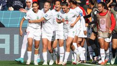 سيدات المغرب يحققن فوزا تاريخيا بكأس العالم