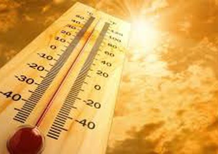 ارتفاع على درجات الحرارة