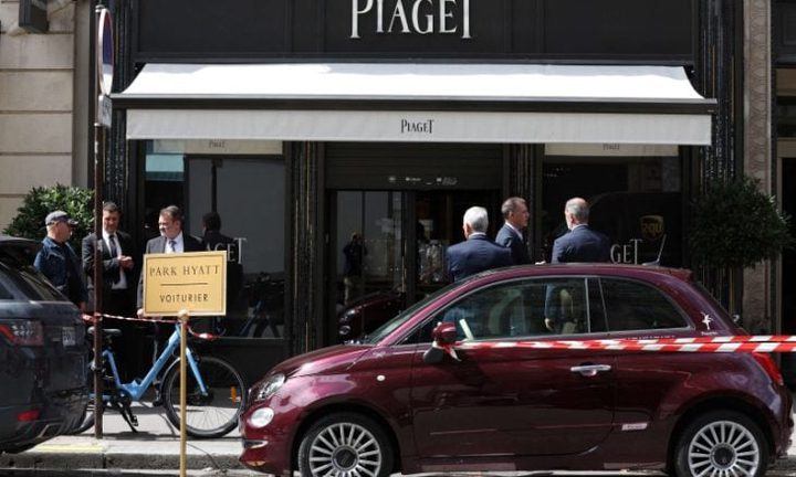 سرقة مجوهرات بملايين الدولارات في وضح النهار بباريس