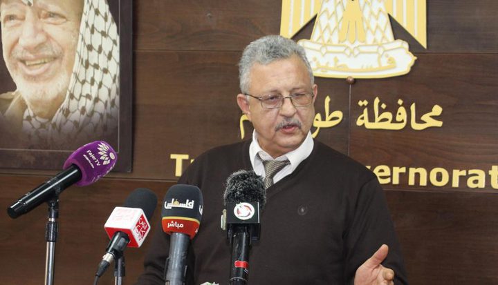 أبو بكر يطلع الفريق جبر على أوضاع محافظة طولكرم