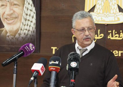 أبو بكر يطلع الفريق جبر على أوضاع محافظة طولكرم