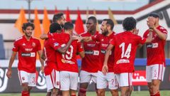 الأهلي يتقدم بهدفين على المصري في دوري الثمانية لكأس مصر