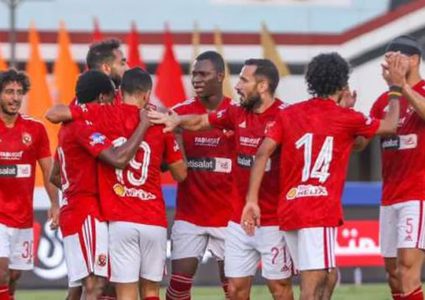 الأهلي يتقدم بهدفين على المصري في دوري الثمانية لكأس مصر