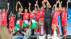 فوز فريق أطفال غزة ببطولة النرويج الدولية لكرة القدم