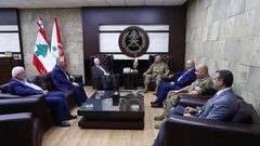 عزام الأحمد يلتقي قائد الجيش اللبناني