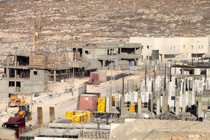 28 خطة بناء استيطانية على طاولة حكومة الاحتلال اليوم