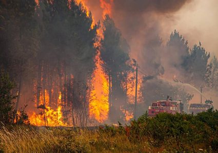 حرائق في البرتغال بسبب موجة الحر وإسبانيا في حال تأهب