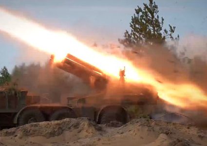 الجيش الروسي يقضي على 795 جنديا أوكرانيا