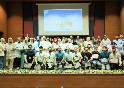 برنامج التبادل الافتراضي ينظم حفلاً تكريمياً للأساتذة والطلبة المشاركين