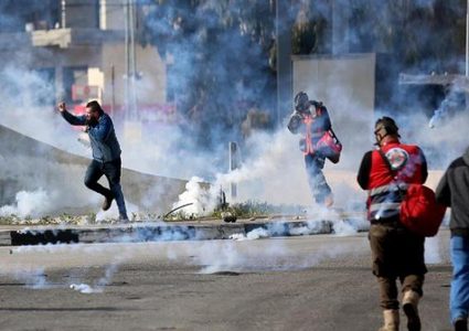 إصابات بالاختناق خلال مواجهات مع الاحتلال في بيت لحم