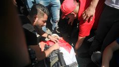 تشييع جثمان الشهيد أمير خليفة في نابلس