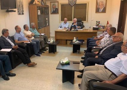 الأحمد يلتقي قيادة منظمة التحرير وحركة "فتح" في لبنان