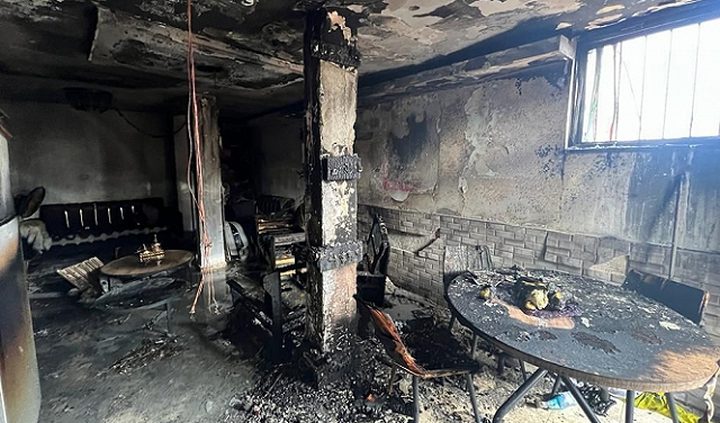 إصابة خطيرة جراء حريق داخل منزل في رهط