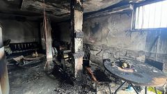 إصابة خطيرة جراء حريق داخل منزل في رهط