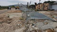 هدم سياج وإزالة كاميرات للمراقبة في شفاعمرو