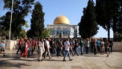 مستوطنون يقتحمون باحات "الأقصى"