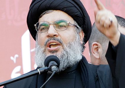 نصر الله يهدد: سنعيد إسرائيل للعصر الحجري إذا هاجمتنا