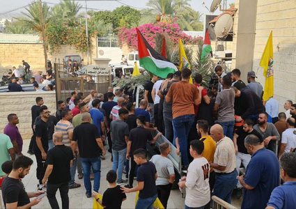 تشييع جثماني الشهيدين نجوم والولجي في أريحا