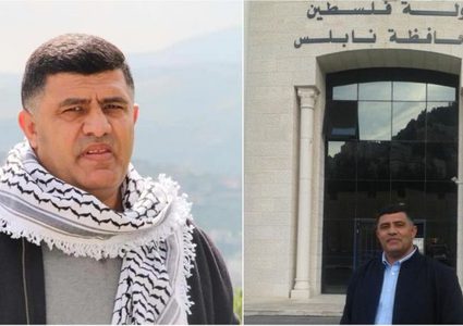 دغلس يتولى تسيير أعمال محافظة نابلس ويدعو إلى بذل الجهود لإعادة الحياة للمدينة