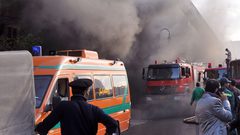مصرع 20 شخصا بحريق حافلة ركاب في باكستان