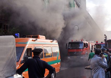 مصرع 20 شخصا بحريق حافلة ركاب في باكستان