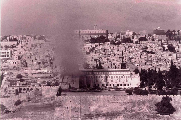 54 عاما على إحراق المسجد الأقصى