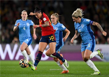 إسبانيا تدخل التاريخ وتخطف مونديال السيدات من إنجلترا