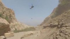 إصابات في انهيار صخري قرب البحر الميت